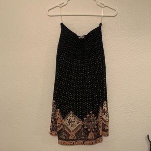 NWT Strapless Aztec Dress Size M